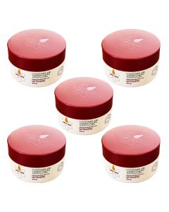 Kit 5 Mascara Que Restaura e com Brilho Doce Raiz 200g de Extrato de Batata Doce