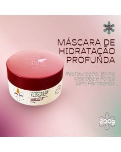 Mascara Que Restaura e com Brilho Doce Raiz 200g de Extrato de Batata Doce